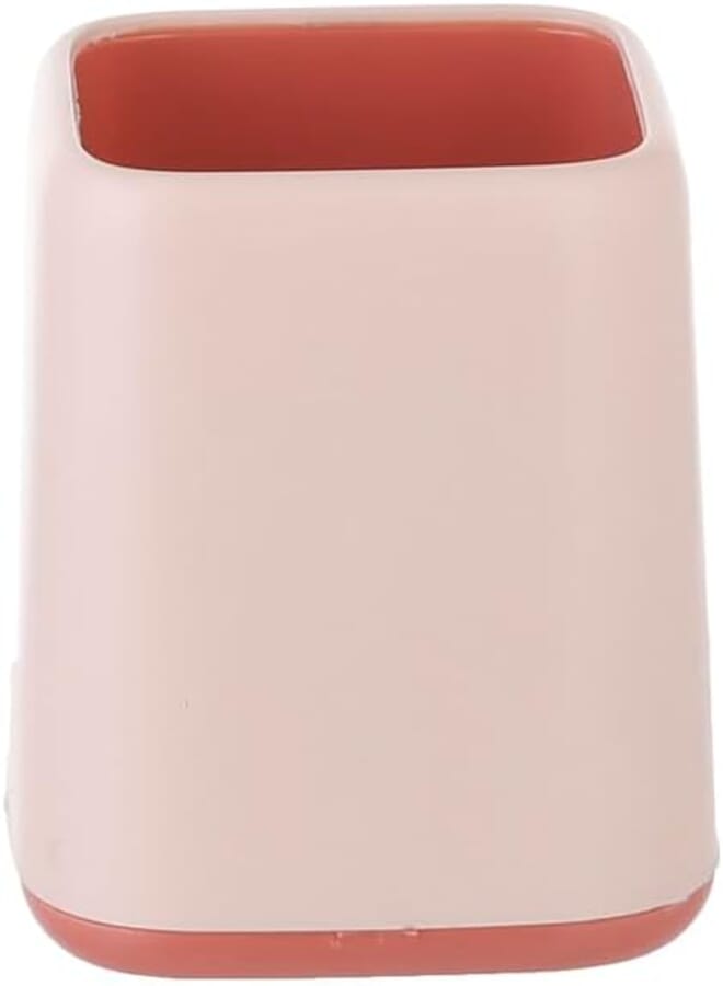 3A DG-6921 Plastic Pen Holder 10X7X10 CM - Beige